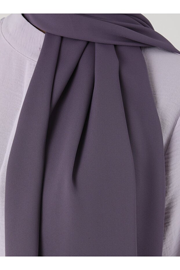 Krep Şal - Yaban Mersini - - 5