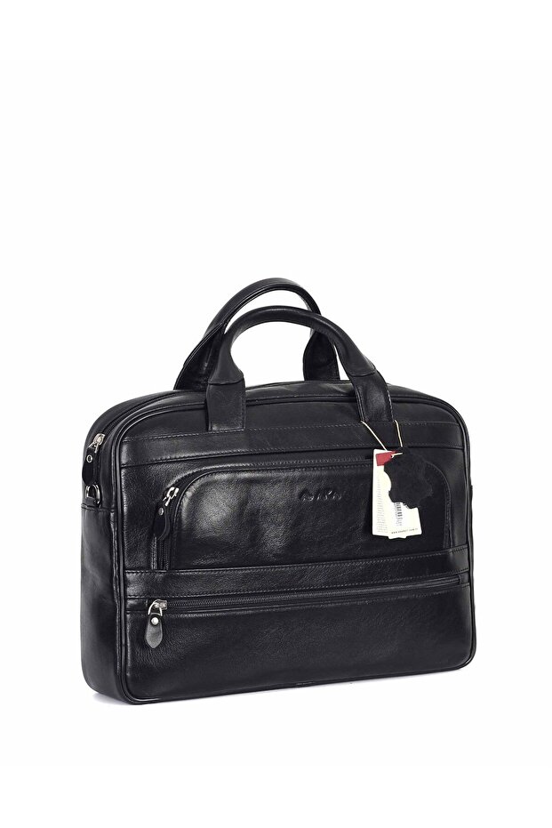 Leather Black Laptop Briefcase 251 1
