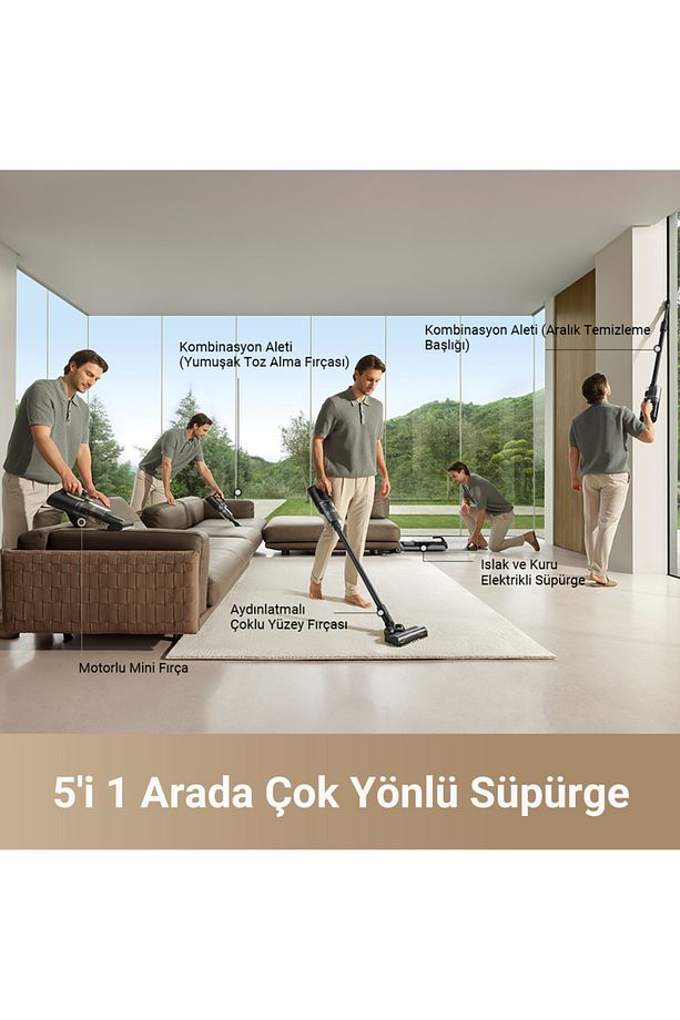 Dreame H14 Dual Akıllı Islak Kuru Süpürge - 3