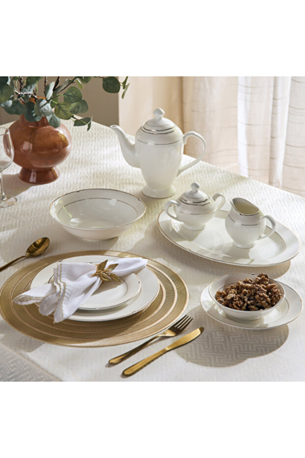 Rib Sugar Pot with Lid - 4