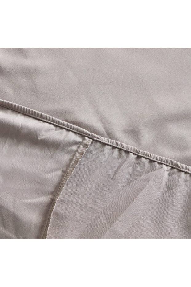 ملاءة سرير مزدوجة من الألياف الدقيقة الصلبة من ديربي، مقاس 140×200+25 سم - 5