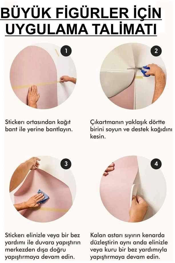 Japonya Sakura Çiçekleri Premium Duvar Sticker Seti - 5