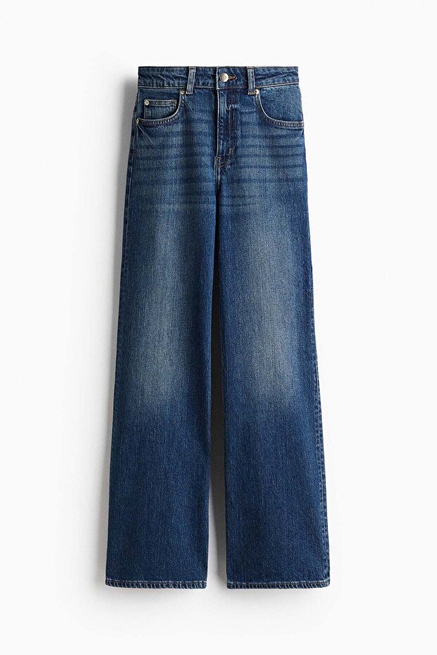 Wide High Jeans
