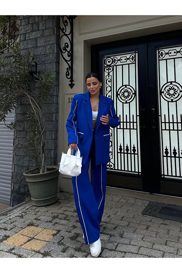 Double Blazer Jacket Set - 3