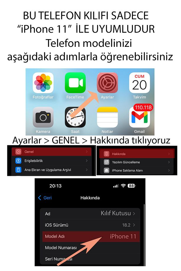 iPhone 11 Uyumlu Avrupa Yakası Şeffaf Silikon Kılıf - 2