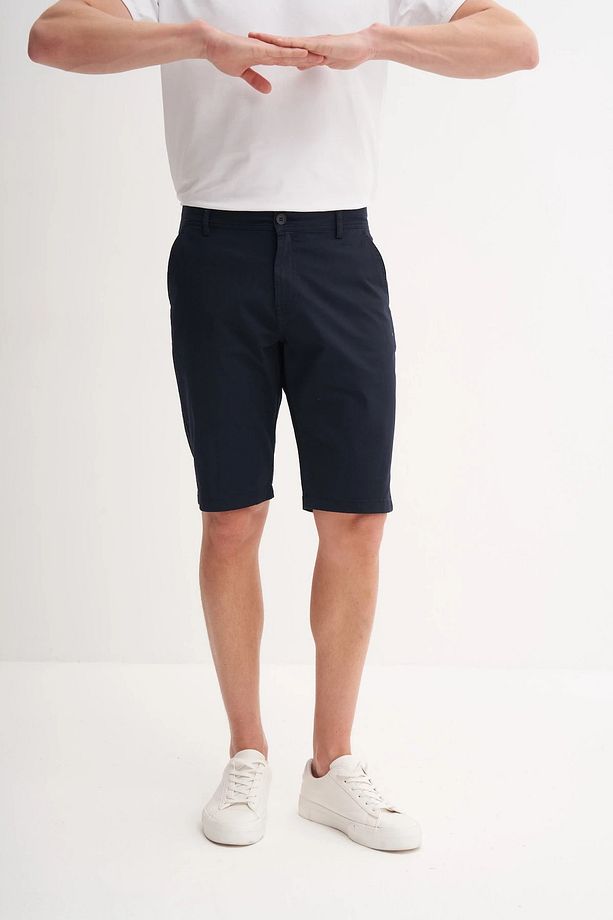 Regular Fit Gabardin Bermuda Şort 6001 - 1