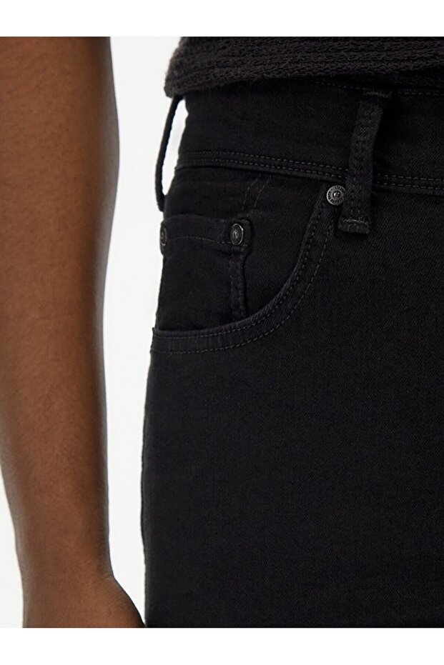 Erkek Siyah Diego X Y Black Wash Jean 010095149014911200-Std - 5