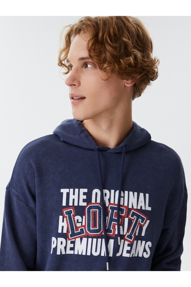 Oversize Fit Erkek Sweatshirt - 2