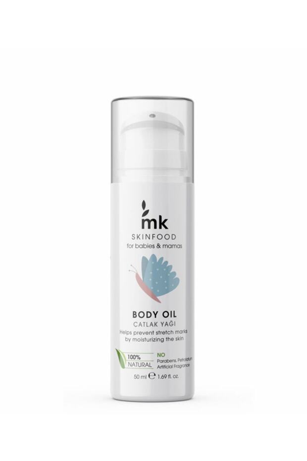 100% Natural Stretch Mark Oil Pregnancy Care Skin Elasticity Body Oil 50 ml