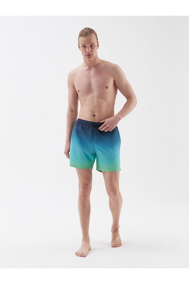 Regular Fit Erkek Deniz Şortu - 1