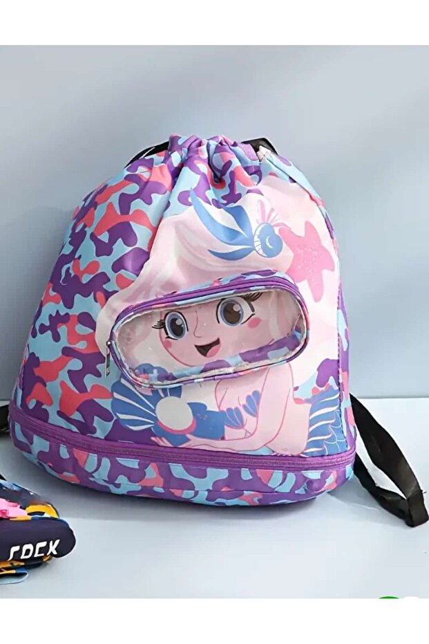 1Pc Large Capacity Dry Wet Separation Swimming Bag