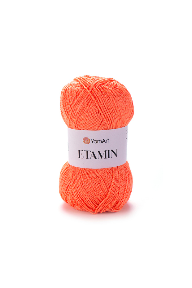 Etamın - Embroidery and Hand Knitting Thread Highlighter Orange-458