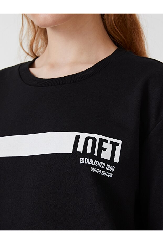 Regular Fit Kadın Sweatshirt - 2