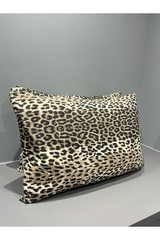 LEOPAR DESEN YASTIK KILIFI 2 Lİ 50X70 - 2