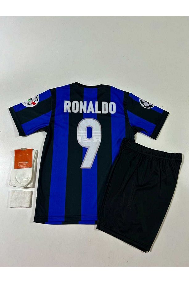 İ.N.T.E.R. RONALDO NAZARİO NOSTALJİ ÇOCUK FORMASI 4'LÜ SET - 1