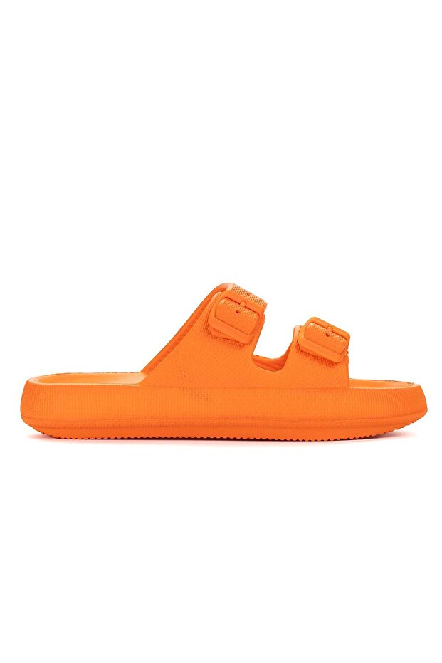 Women's Orange Slippers