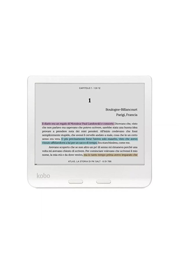 Libra Colour E-rdr, Beyaz - 3