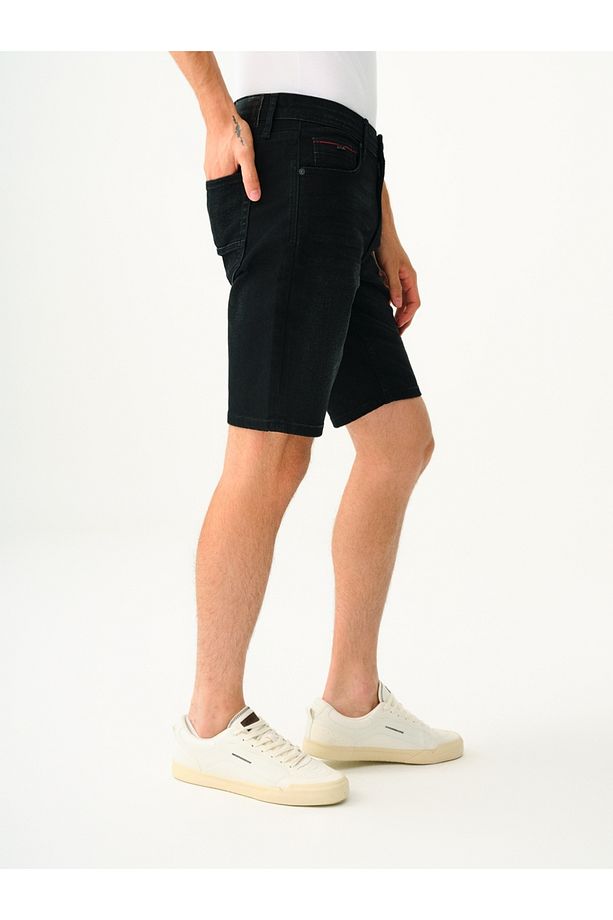 Slim Fit Erkek Şort - 4