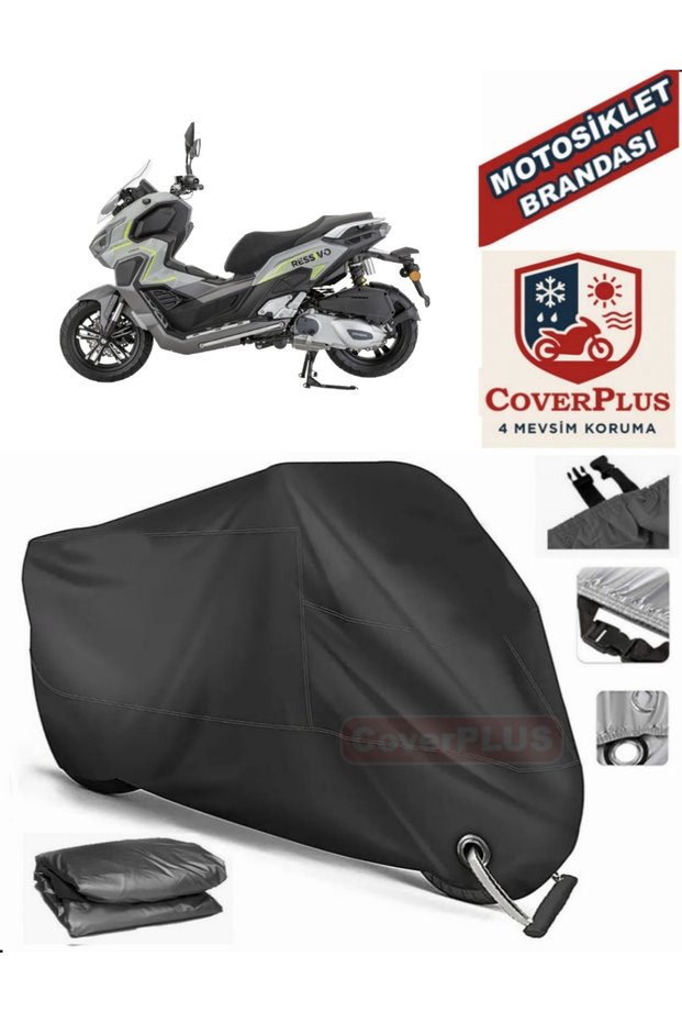 Black Lock Compatible Mondial 250 Ressivo Motor Tarpaulin Motorcycle Tarpaulin Cover Tent