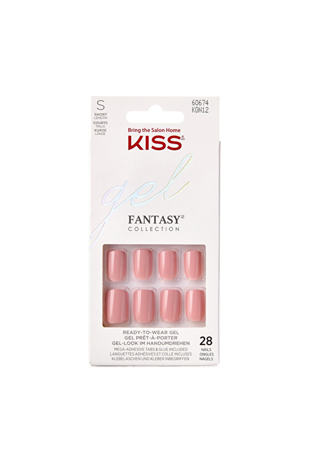 Gel Fantasy Nails Short Length KGN12