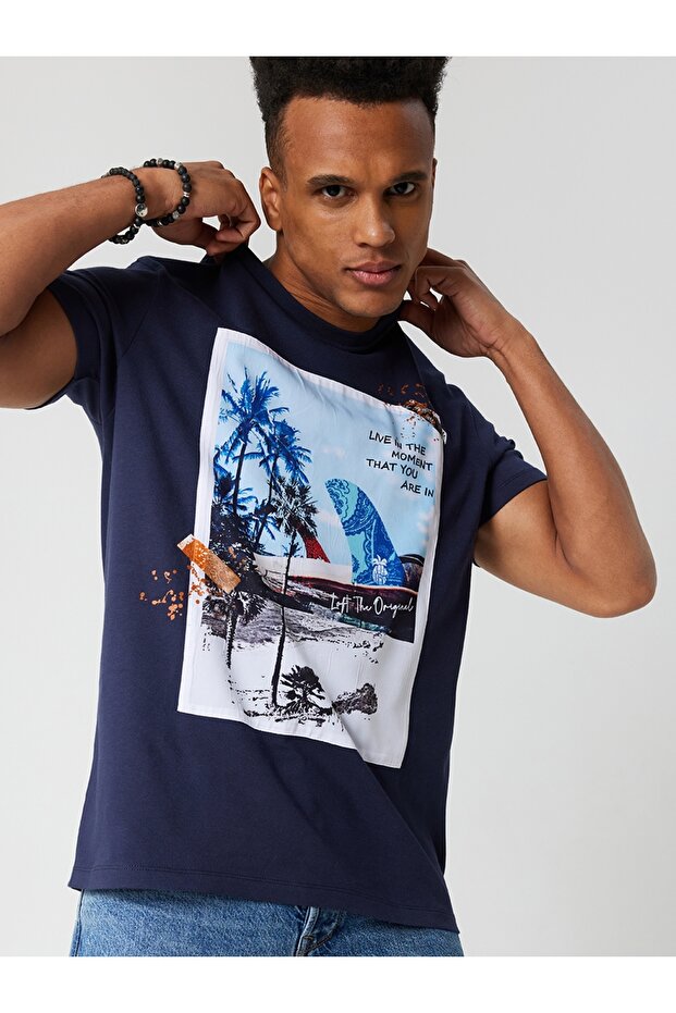 Regular Fit Erkek Tshirt K.kol - 4