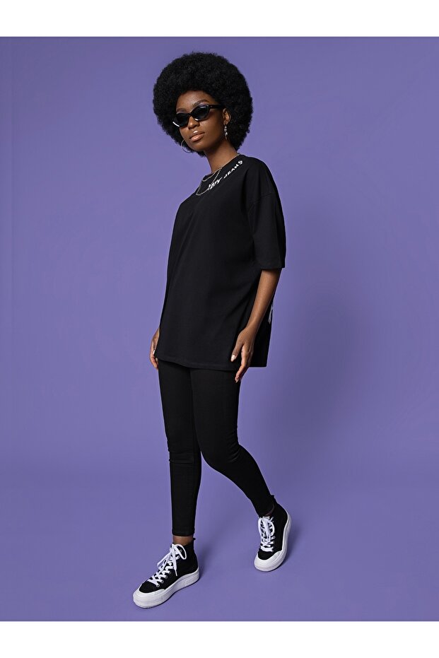 Oversize Kadın Tshirt K.kol - 4