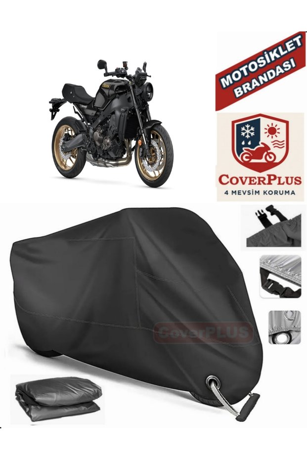 Black Lock Compatible Yamaha Xsr 900 Motor Tarpaulin Motorcycle Tarpaulin Cover Tent