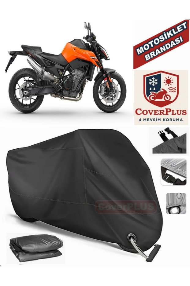 Black Lock Compatible Ktm 790 Duke Motor Tarpaulin Motorcycle Tarpaulin Cover Tent