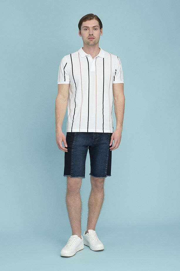 Slim Fit Erkek Şort - 4