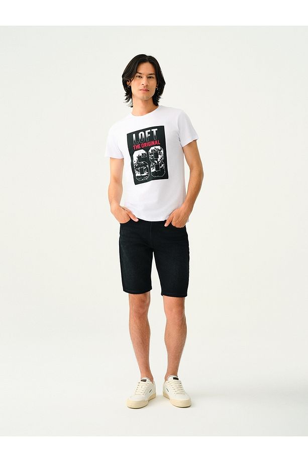 Slim Fit Erkek Şort - 1