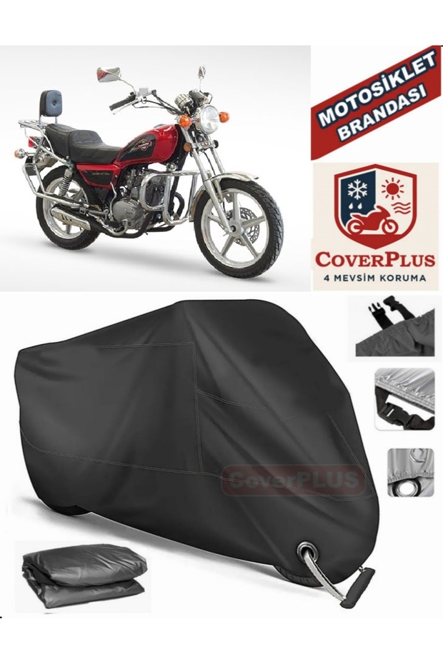 Black Lock Compatible Asia Ultra 150 Motor Tarpaulin Motorcycle Tarpaulin Cover Tent