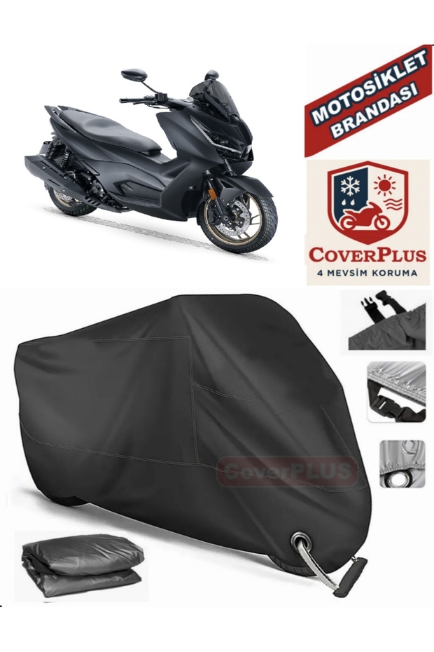 Black Lock Compatible Rks Vieste 249 Motor Tarpaulin Motorcycle Tarpaulin Cover Tent