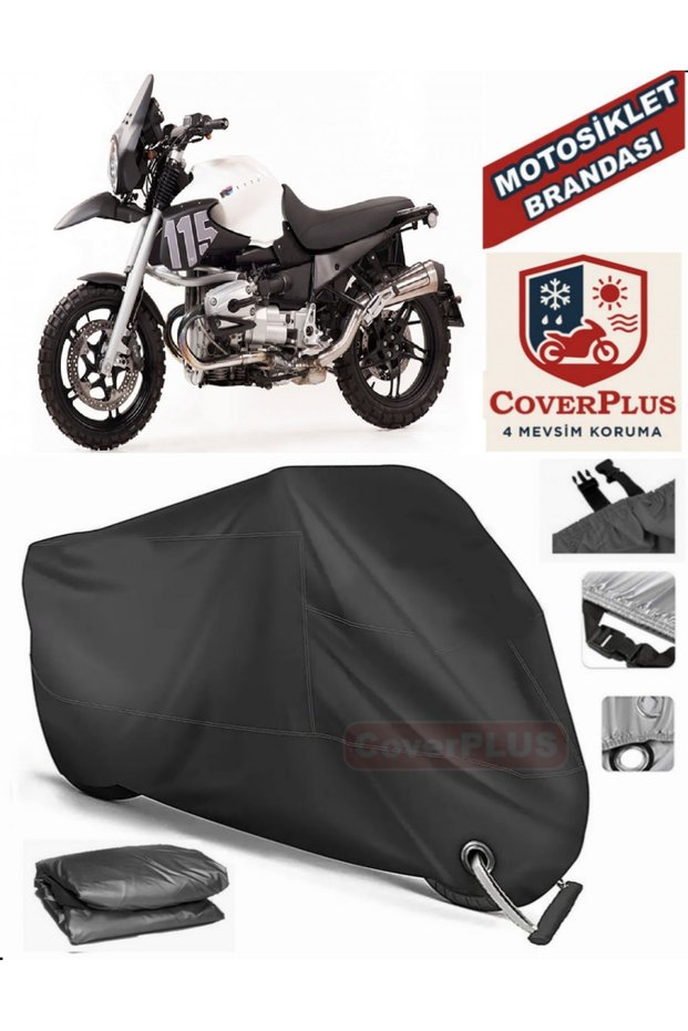 Black Lock Compatible Bmw R 1150 R Motor Tarpaulin Motorcycle Tarpaulin Cover Tent