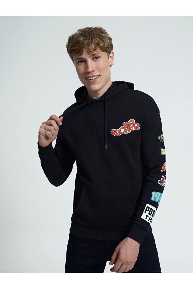 Oversize Fit Erkek Sweatshirt - 2