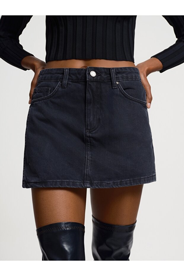 Slim Fit Kadın Etek - 2