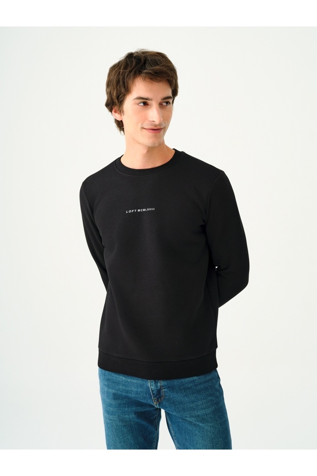 Regular Fit Erkek Sweatshirt - 1