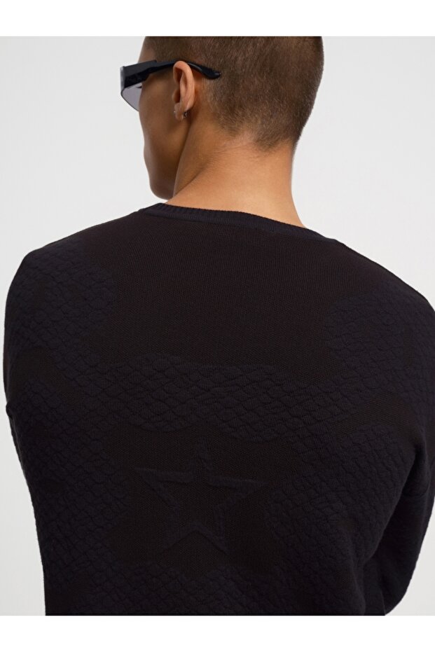 Oversize Fit Erkek Kazak - 3