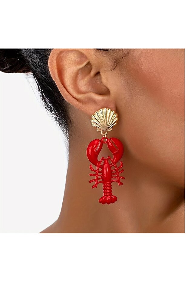 Crab and Mussel Shell Stylish Lightweight Women's Earrings