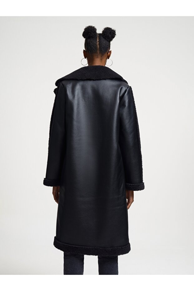 Regular Fit Kadın Kaban - 5