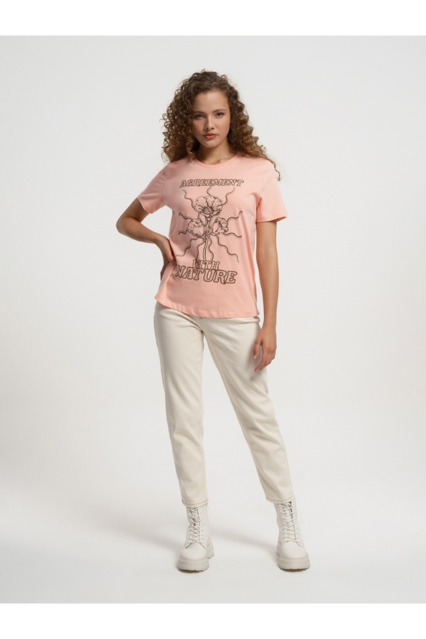 Loose Fit Kadın Sweatshirt - 1