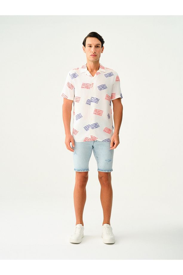 Slim Fit Erkek Şort - 1