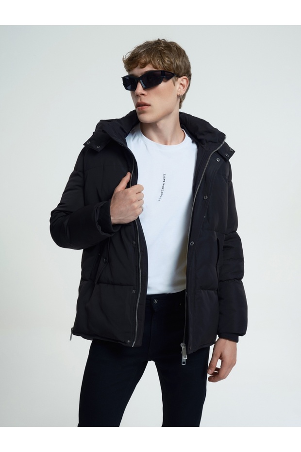 Regular Fit Erkek Mont - 3