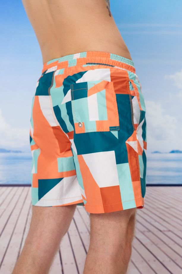 Regular Fit Erkek Deniz Şortu - 3