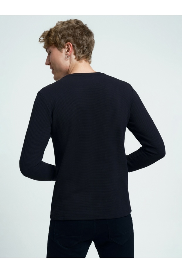 Regular Fit Erkek Tshirt U.kol - 4