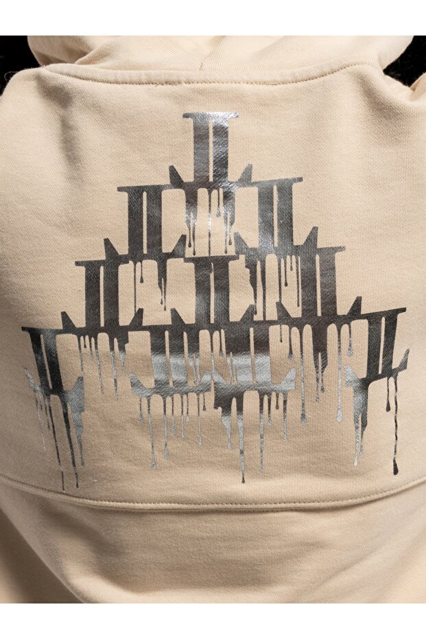 Loose Crop Kadın Sweatshirt - 6