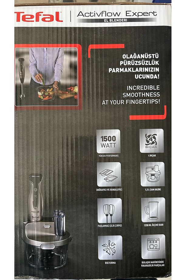 Powelix Cam Hazneli Premium Blender Seti 1500 W - En Güçlü Performanslı Mutfak Robotu - 9