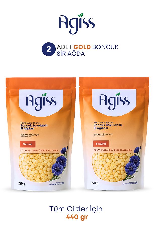 Exclusive Seri Normal Ciltler İçin Soyulabilir İnci Sir Ağda Seti - 2