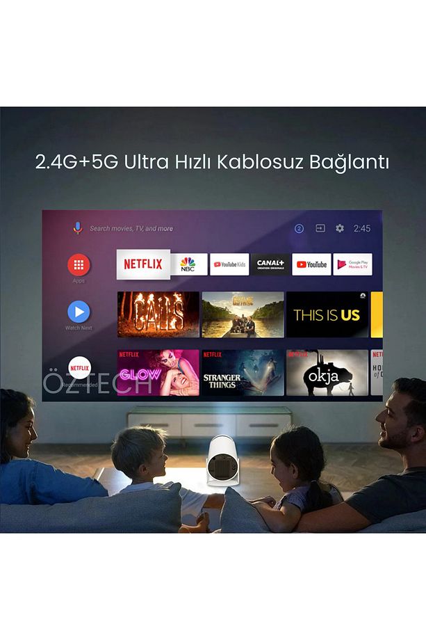 Hy300 Taşınabilir Projeksiyon Cihazı Android Bütün Cihazlara Uyumlu - 3