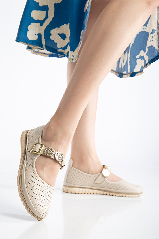 Women's Buckle Babet Bianca Casual Casual Wear