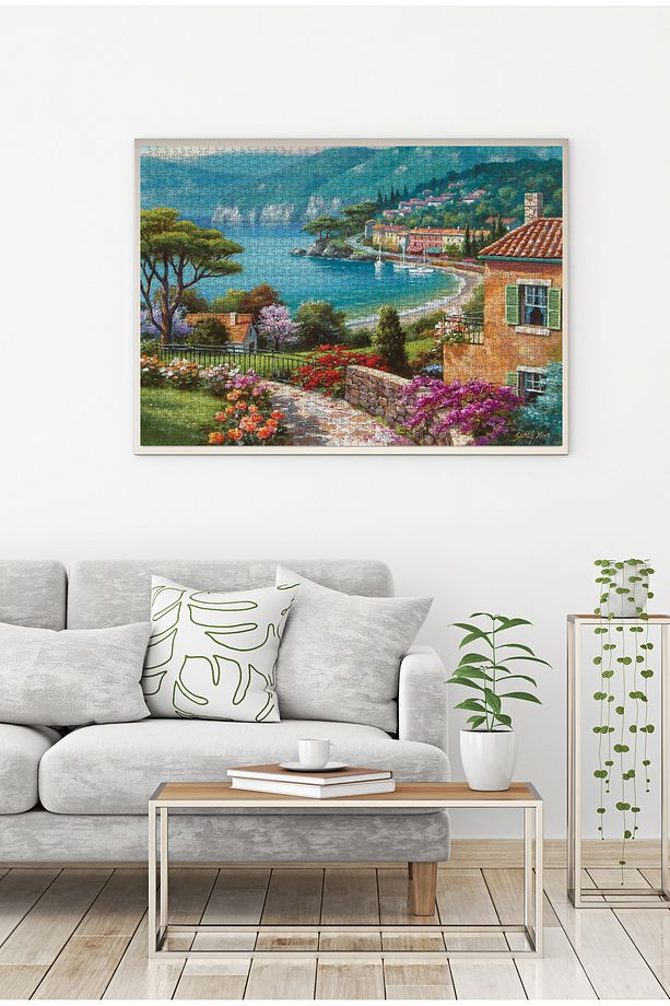 1500 Parça Yapboz Puzzle - Göl Kıyısı 4547 - 3